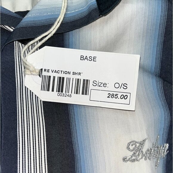 NWT Anitya Fantôme  Button Down Shirt Men’s Y2k 2000s Skull Logo Size L $287 - Picture 9 of 10